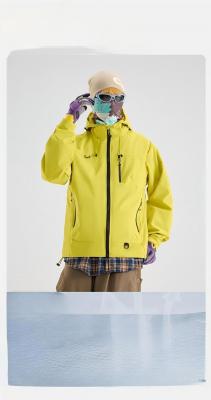 hooded windbreaker
