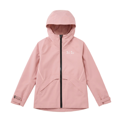 Girls' Waterproof Hooded Jacket