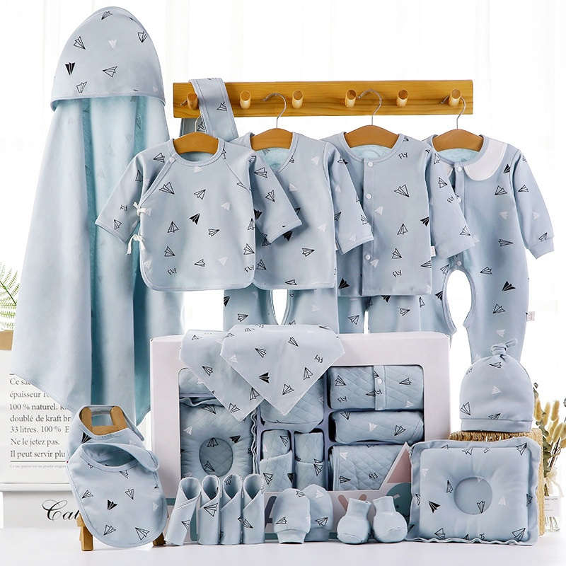 Последний красивый дизайнерский комплект детской одежды с подарочной коробкой