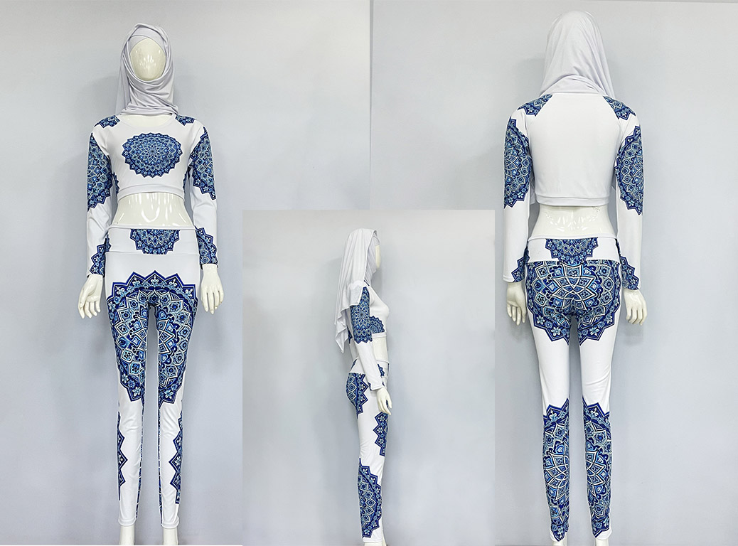 Behind the fabric: Sustainable materials used in our Islamic yoga wear